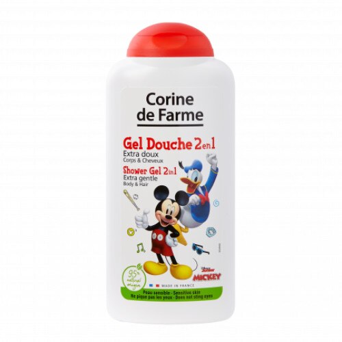 Gel de dus 2 in 1 pentru copii Disney Mickey, 250 ml