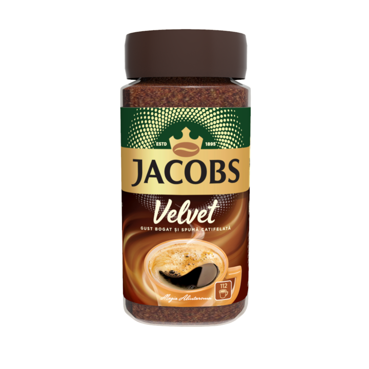 Cafea solubila Jacobs Velvet, 200g