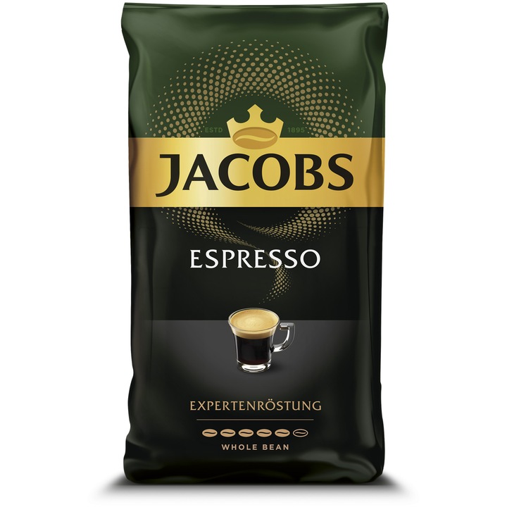 Cafea boabe Jacobs Expertenrostung Espresso, 1kg
