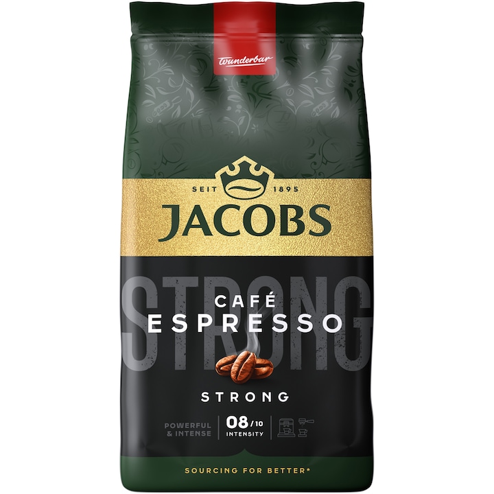 Cafea boabe Jacobs Cafe Espresso Strong, 1Kg