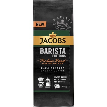 Cafea macinata Jacobs Barista Dark Roast, 225g Cafea macinata Jacobs Barista Dark Roast, 225g