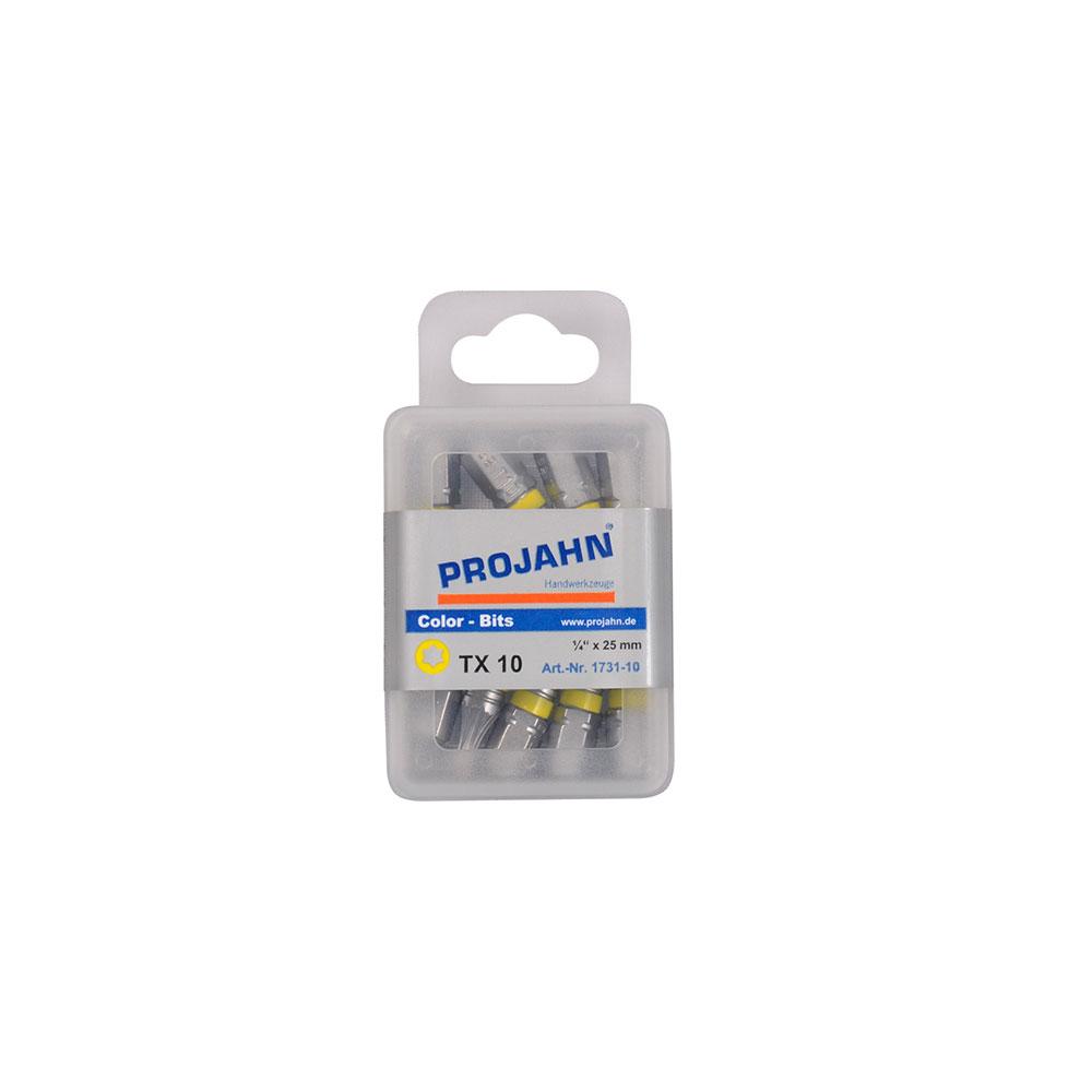 Set de biti colorati TX T30 Torx PROJAHN 1/4
