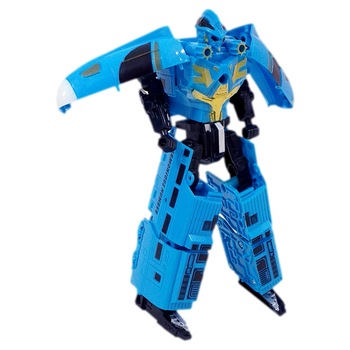 Robot Transformer, Tren Deformare , Albastru Robot Transformer, Tren Deformare , Albastru