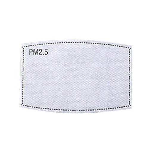 Filtru dimensiune adulti cu 2 straturi tip PM2.5 carbon, pentru masti reutilizabile bumbac cu buzunar