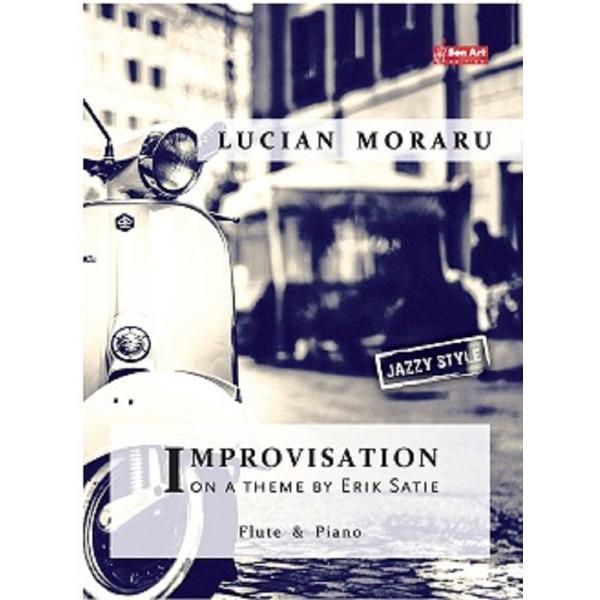 Improvisation on a theme by Erik Satie . Pentru flaut si pian - Lucian Moraru
