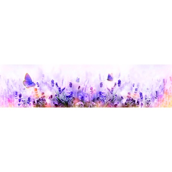 Panou sticla securizata 6mm, decorativa pentru placare bucatarie si protective aragaz, antistropire, multicolora 600 x 2400 mm Lavanda Panou sticla securizata 6mm, decorativa pentru placare bucatarie si protective aragaz, antistropire, multicolora 600 x 2400 mm Lavanda