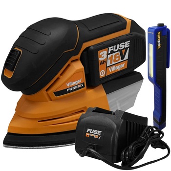 Slefuitor cu acumulator Villager VLN 7120, 11000 oscilatii/minut, set power bundle baterie 3 Ah incarcator 1.65 A, lanterna LED magnetica AgroPro Slefuitor cu acumulator Villager VLN 7120, 11000 oscilatii/minut, set power bundle baterie 3 Ah incarcator 1.65 A, lanterna LED magnetica AgroPro