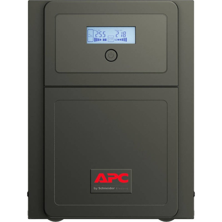 APC | SMV3000CAI | UPS | Line interactive | 3000 VA | 2100 W | Sinusoida pura | Tower | Nr iesiri 6 C13 | Intrare C20 | Smart Slot, USB, Panou LCD