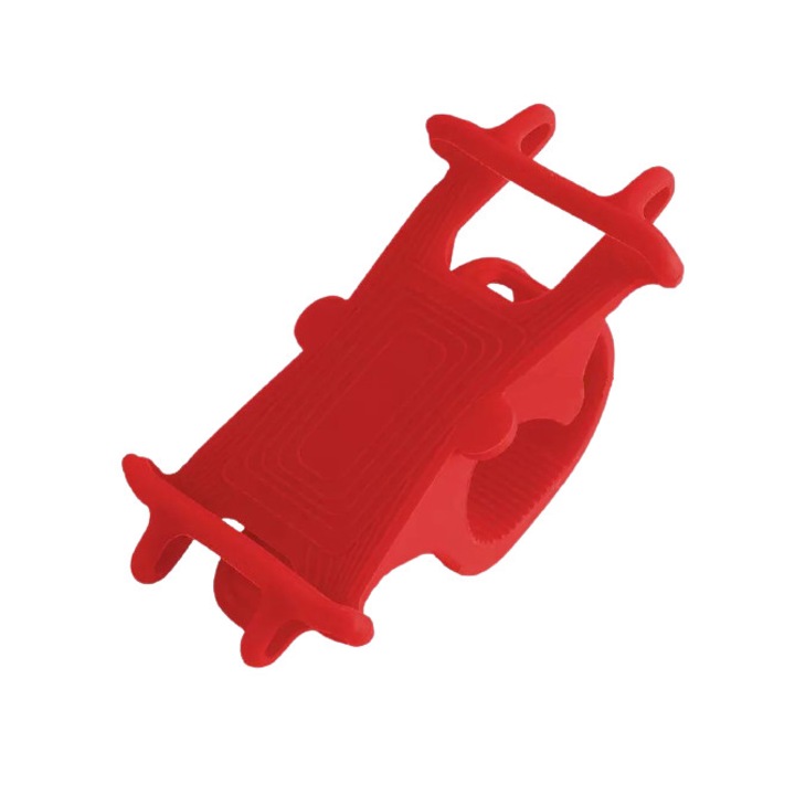 Suport de bicicleta pentru telefon mobil din silicon