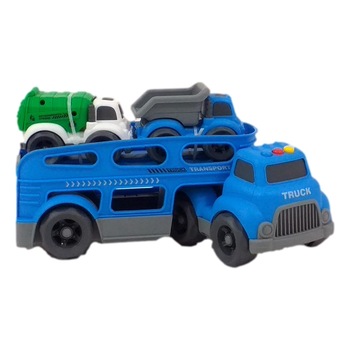 Se 3 Masinute, Lumini si muzica, 18M+, Albastru Se 3 Masinute, Lumini si muzica, 18M+, Albastru