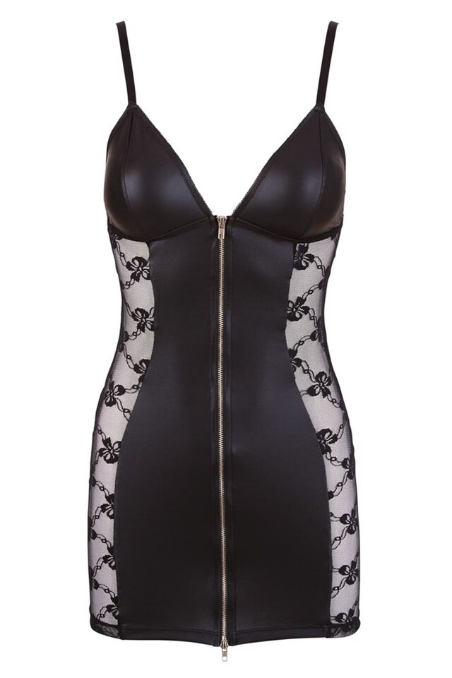 Rochie, Orion, cu fermoar, negru, XS