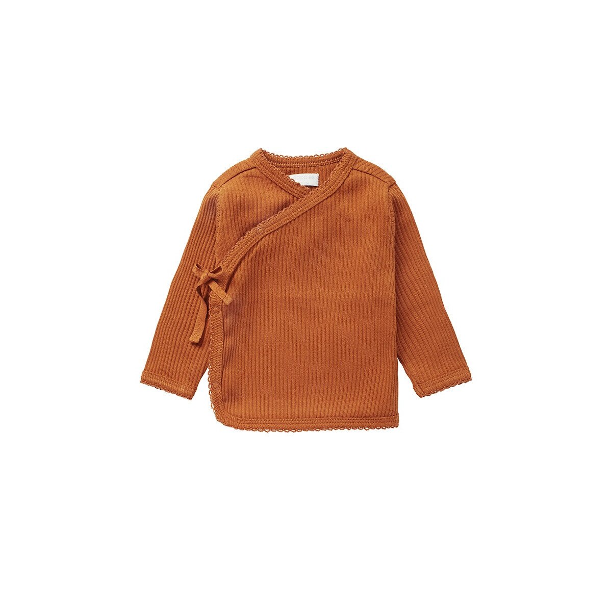 Bluza bebe, Noppies, bumbac organic, Meadow Lake, maro