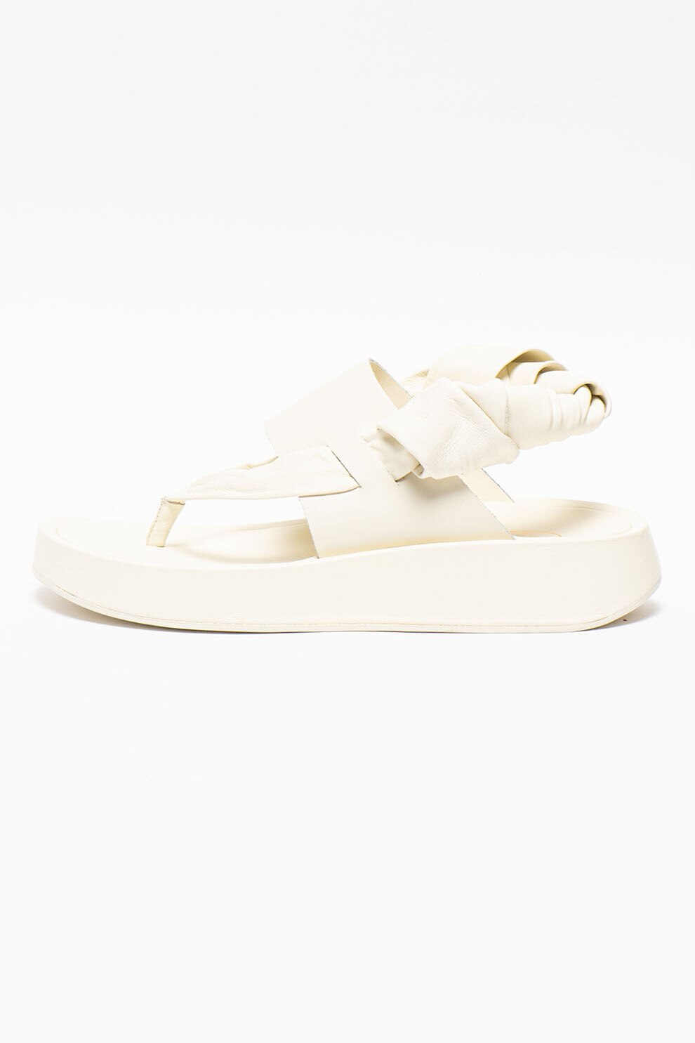 ASH, Sandale din piele cu talpa wedge Vince