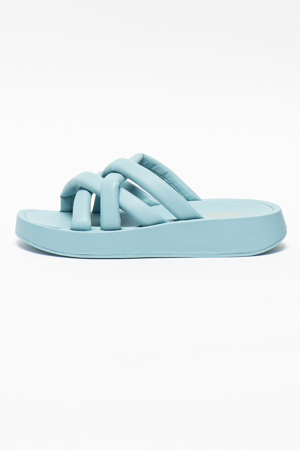 ASH, Papuci din piele cu talpa wedge Vanessa