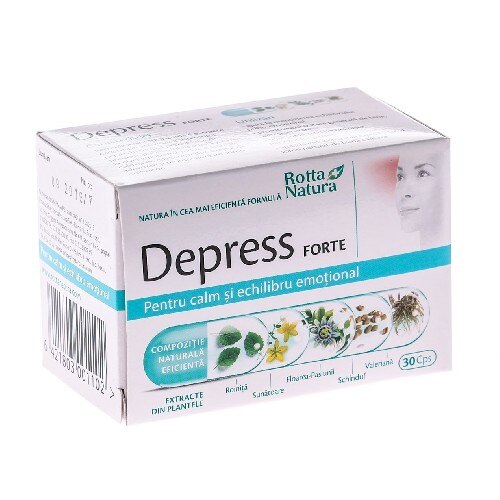 Depress Forte, 30 capsule, Rotta Natura