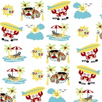 tapet premium art kids lenevit la plaja ecologic non-woven set 6 role 150x310 cm imagen 33_0_
0