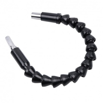 Cap extensibil pentru filetanta/bormasina/surubelnita, Zola, flexibil, negru, 19.1 - 1.4 cm Cap extensibil pentru filetanta/bormasina/surubelnita, Zola, flexibil, negru, 19.1 - 1.4 cm