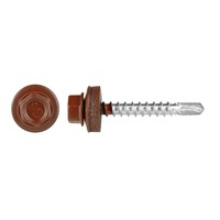 set suruburi autoforante cap hexagonal si saiba 48x35mm maro filet pentru metal varf normal 200 bucati imagen 26_0_
0