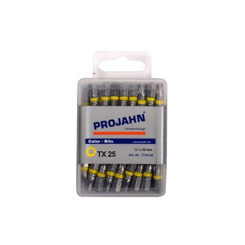 Set de biti colorati TX T15 Torx PROJAHN 1/4 Set de biti colorati TX T15 Torx PROJAHN 1/4