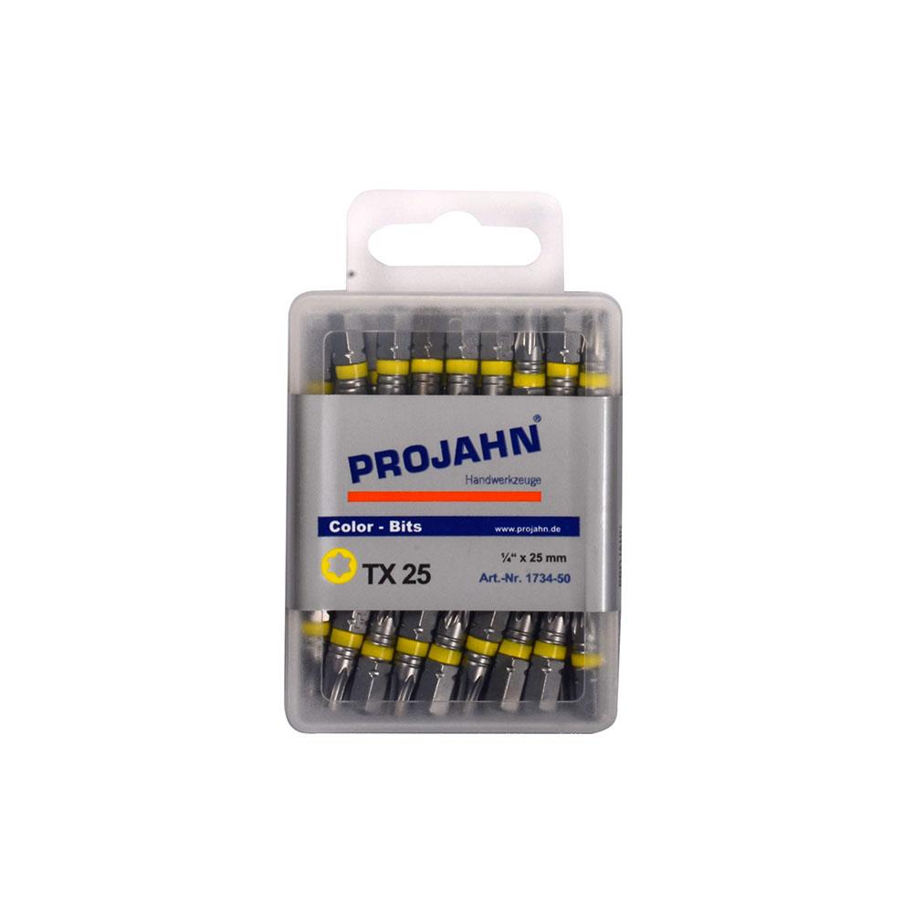 Set de biti colorati TX T30 Torx PROJAHN 1/4