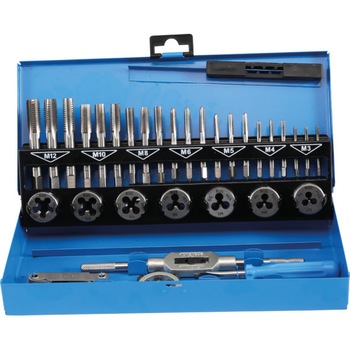 Set filiere si tarozi M3-M12, 32-piese Set filiere si tarozi M3-M12, 32-piese