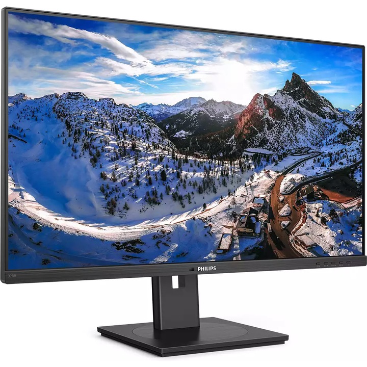 Монитор Philips 31.5'', VA, UHD, 60Hz, 4ms, Adaptive Sync, FlickerFree, Display Port Pivot, HDMI, USB, 328B1/00