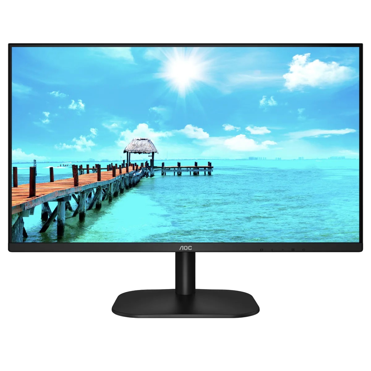 Monitor AOC LED VA 27'', Full HD, 75Hz, 4ms, HDMI, VGA, 27B2AM
