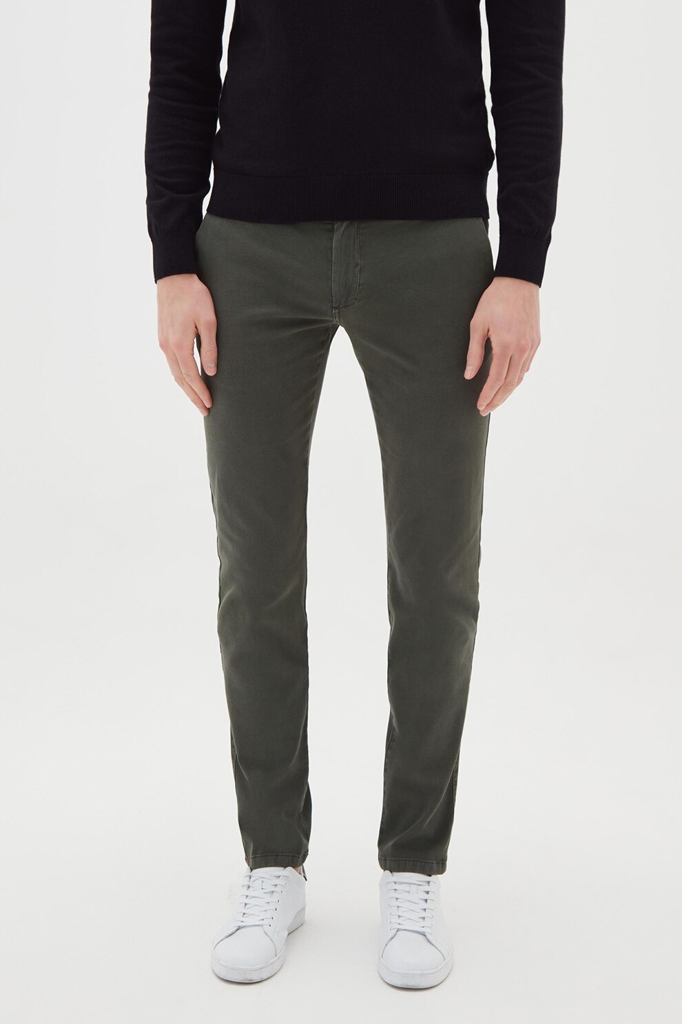 OVS, Pantaloni chino slim fit, Kaki