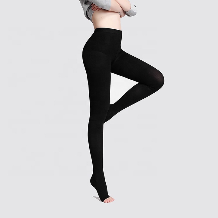 Ciorapi compresivi ZHZ - AM tip pantalon Negru - 15-21 - Varf Deschis - M