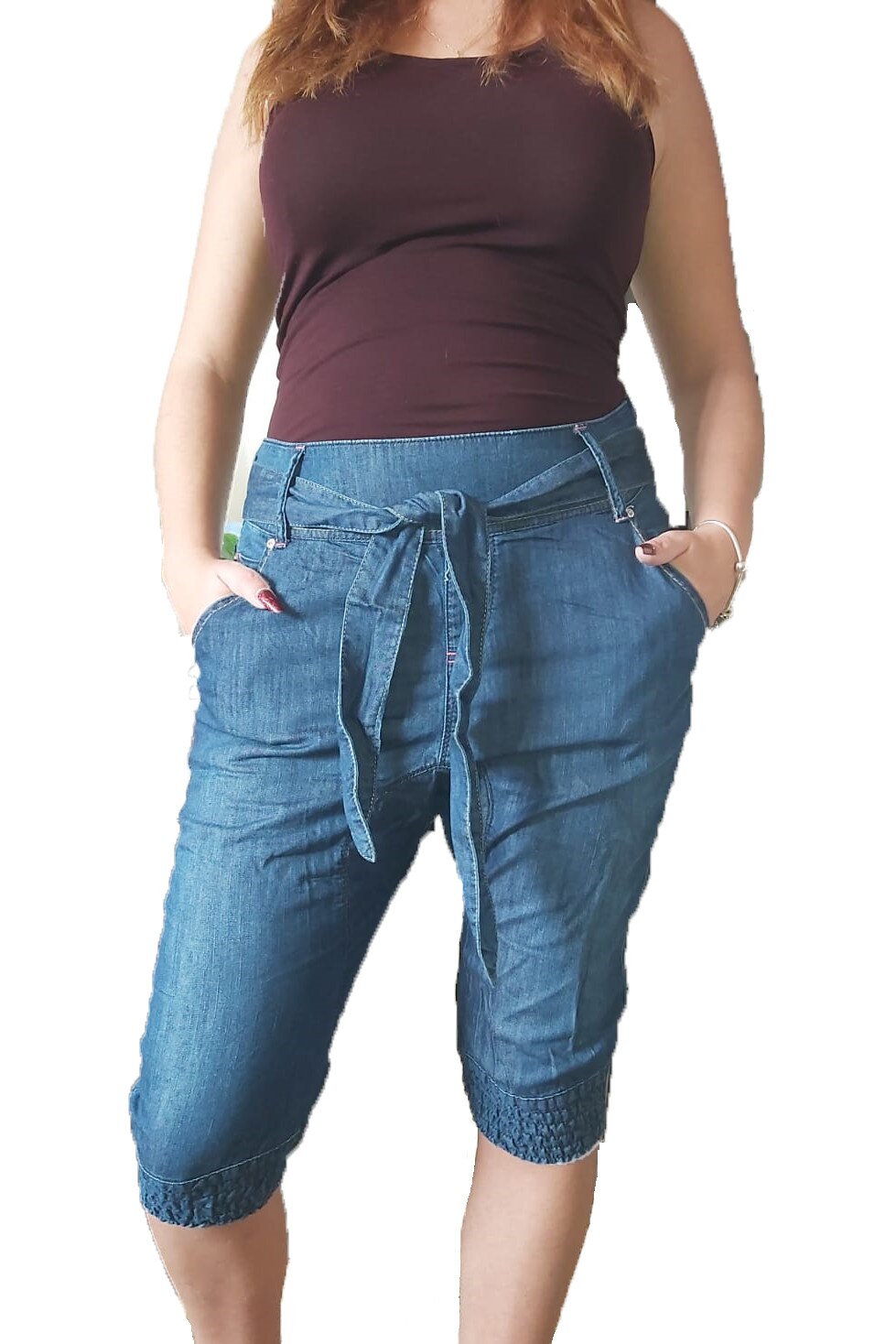 Blugi, Bershka 148, Albastru, S