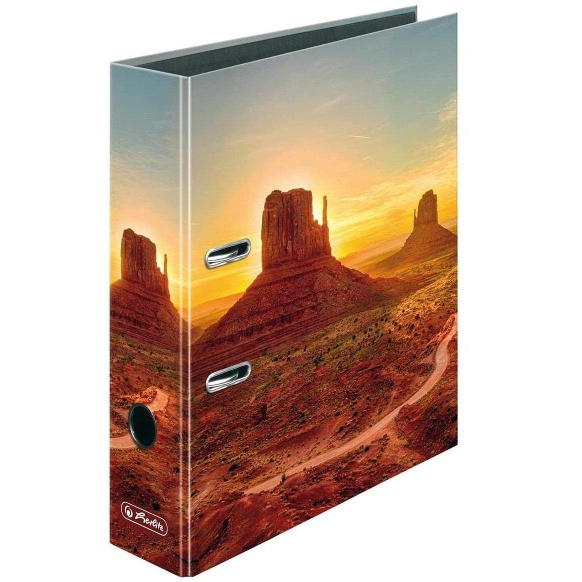 Biblioraft Herlitz MaxFile plastifiat, 8 cm Arizona