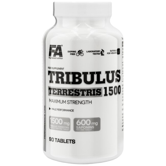Supliment alimentar FA Nutrition Tribulus Terrestris 1500 / Maximum Strength, 90 Tablete