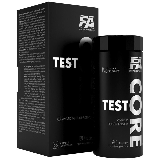 Supliment alimentar FA Nutrition Core TEST, 90 Tablete