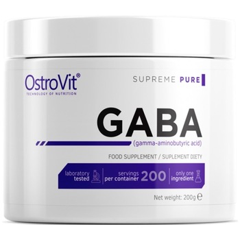 Supliment alimentar OstroVit GABA Powder, 200 gr Supliment alimentar OstroVit GABA Powder, 200 gr