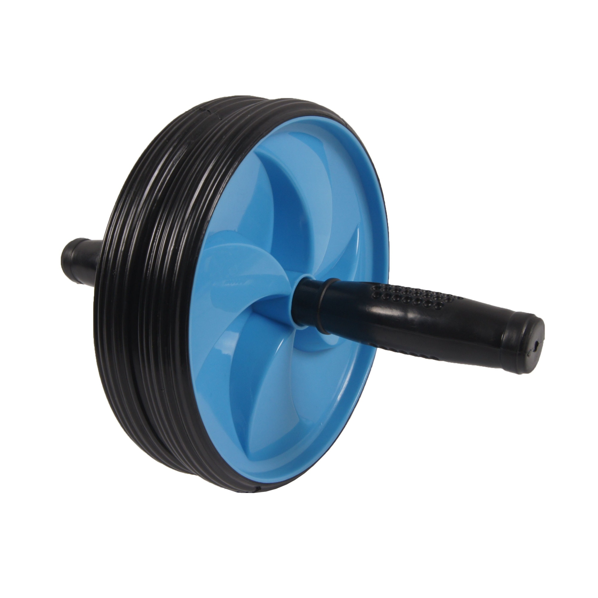 Roata dubla, Zola®, pentru antrenament, neagra/albastra