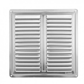 Grila aerisire inox 150 X 150 mm Grila aerisire inox 150 X 150 mm