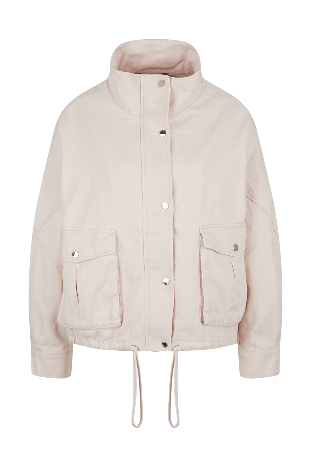 s.Oliver, Jacheta usoara cu guler inalt, Alb fildes