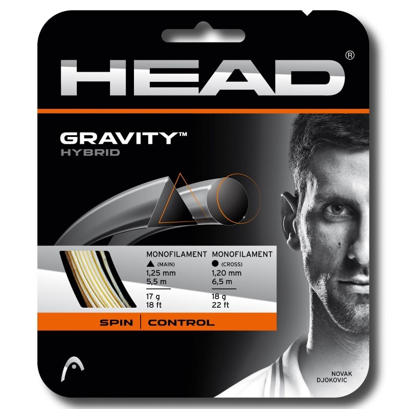 Racordaj Head GRAVITY HYBRID 1.25mm/1.20mm -alb antracit