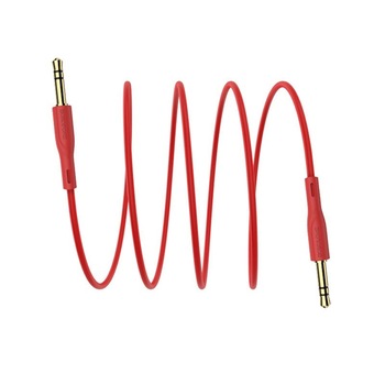Cablu auxiliar, audio stereo, Jack 3.5 mm, 3 pini, Rosu Cablu auxiliar, audio stereo, Jack 3.5 mm, 3 pini, Rosu
