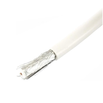 Cablu SBOX antena TV,COAX-100, nemufat, 75 Ohm, 100 metri, alb Cablu SBOX antena TV,COAX-100, nemufat, 75 Ohm, 100 metri, alb