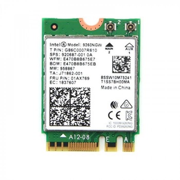 Placa de retea, Intel, 9260ngw NGFF 1.73 Gbps 802.11ac m.2 BT5.0 Placa de retea, Intel, 9260ngw NGFF 1.73 Gbps 802.11ac m.2 BT5.0