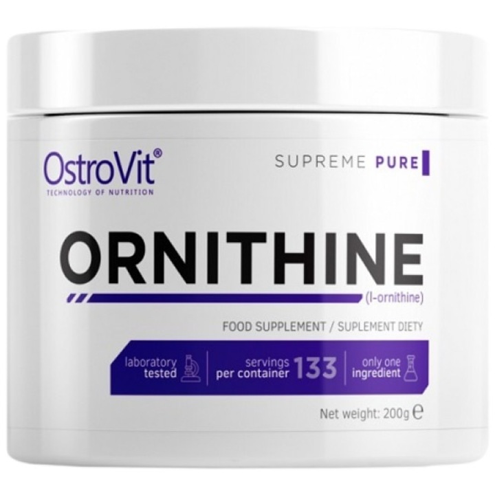 Supliment alimentar OstroVit Ornithine Powder, Tasteless, 200 gr