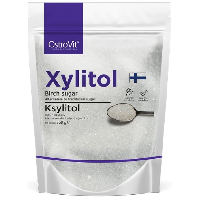 Supliment alimentar OstroVit Xylitol / Sugar Free Sweetener, 750 gr