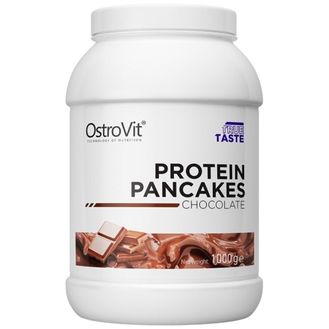 Supliment alimentar OstroVit Protein Pancakes, Ciocolata, 1000 gr