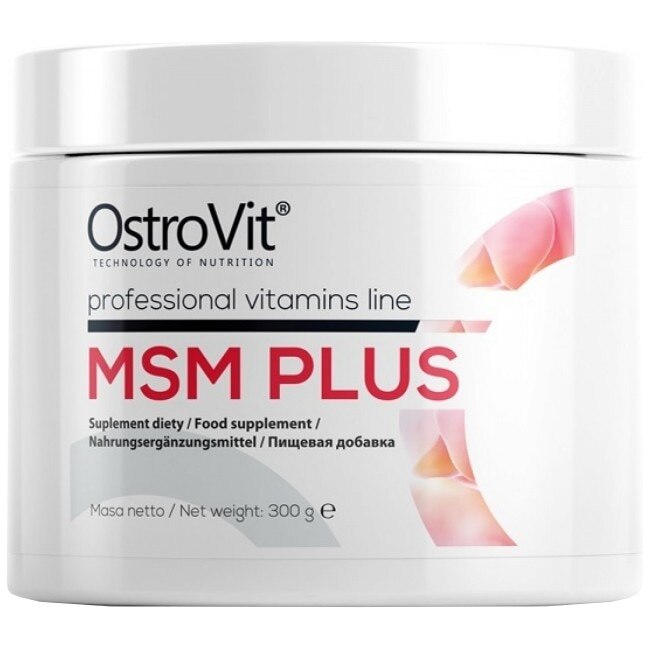 Supliment alimentar OstroVit MSM Plus, Tasteless, 300 gr