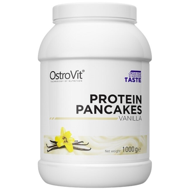 Supliment alimentar OstroVit Protein Pancakes, Vanilie, 1000 gr