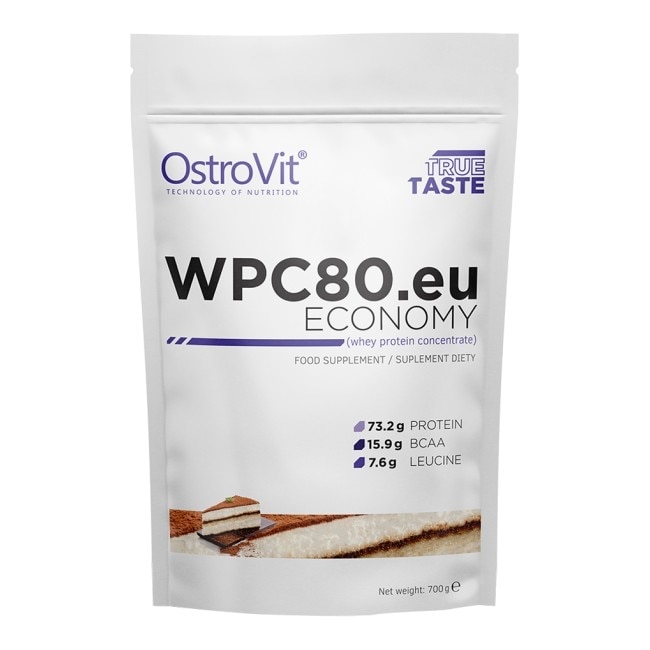 Supliment alimentar OstroVit Economy WPC80.eu, Tiramisu, 700 gr