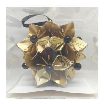 Glob Kusudama - combined gold 1 Glob Kusudama - combined gold 1