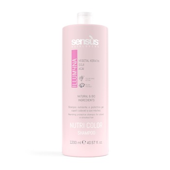 Sampon nutritiv, pentru protectia culorii, Sensus Illumyna Nutri Color 1200ml Sampon nutritiv, pentru protectia culorii, Sensus Illumyna Nutri Color 1200ml