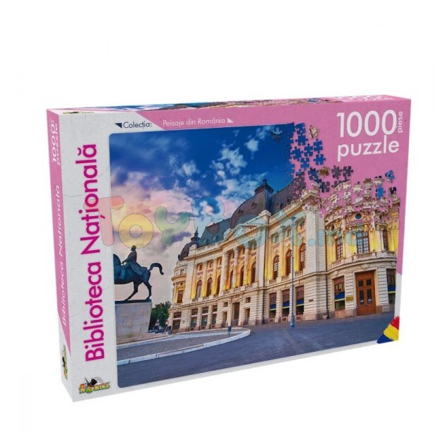 Puzzle Noriel - Peisaje din Romania - Biblioteca Nationala, 1000 Piese